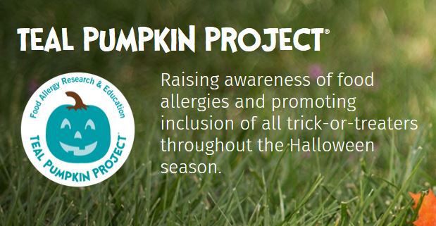 Meaning of teal pumpkins you might see on doorsteps this Halloween